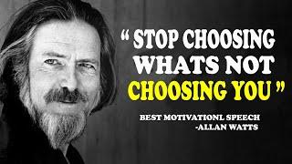 The Most Eye Opening Speech to Inspire Your Life's Purpose  #alanwatts