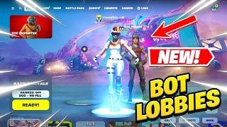 How To Get BOT LOBBIES In Fortnite Chapter 5 Season 3 (WORKS!)