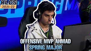 Best of Offensive MVP Ahmad Spring Major RLCS 2021-2022 (All Goals)