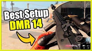 The BEST DMR 14 Class Setup & Attachments COD WARZONE (Best Weapon Tips)