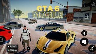 GTA 6 Mobile Fan Made Game Android iOS Mobile Ultra Graphics Settings Gameplay Walkthrough