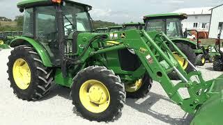 2016 John Deere 5100E Tractor w/ Cab & Loader! New Tires! For Sale by Mast Tractor Sales