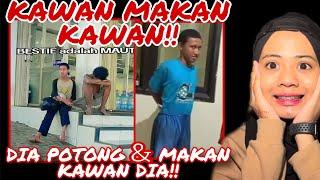 VIRAL KAWAN MAKAN KAWAN‼️MAKAN DAGlNG KAWAN & POT0NG KAWAN DIA!!