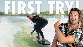 How To Wake Surf FIRST TRY! (and how to teach beginners!)