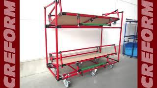 Tilt-up cart