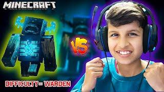 I Tried Defeating Warden in Minecraft  │ MINECRAFT  1.19