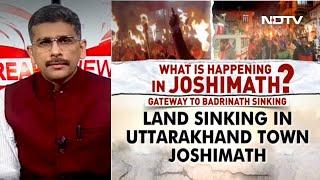 Land Sinking In Uttarakhand Town Joshimath