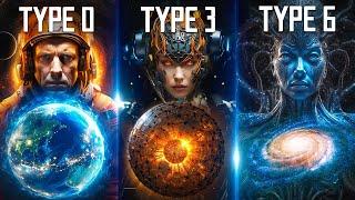 Types of Civilizations in the Omniverse