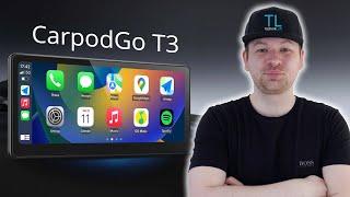 CarpodGo T3 Test - Die Premium Lösung für Wireless Apple CarPlay! | TechnikLoft