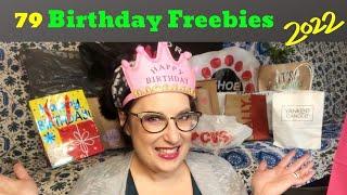 79 Free Things for your Birthday! Shoes, Clothing, Plants, Food and so much more #Freebies