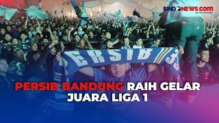 Bobotoh Gelar Konvoi Keliling Kota Bandung Usai Persib Raih Gelar Juara Liga 1