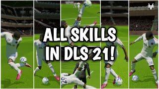 DLS 21 Tips And Tricks: All Skills Tutorial | Dream League Soccer 2021