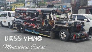 Batman Inspired Patok Jeepney VHINO (Montalban-Cubao) #fyp #foryou #philippinejeepney