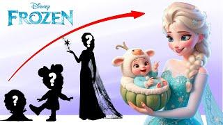 60 Minutes Frozen Elsa Growing Up Compilation | Cartoon Wow
