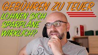 Sparpläne auf Dauer doch viel zu teuer? | Patrick's Finanzen | Video 90