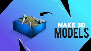  How To Make 3D Models of PUBG | How To Make 3d Pubg Houses | Drewok