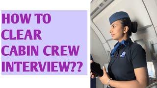 How to clear Cabin Crew interview without joining any institute ??