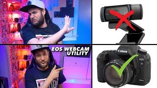 USA TU CÁMARA CANON COMO WEBCAM EN OBS SIN CAPTURADORA | Canon EOS Webcam Utility Beta
