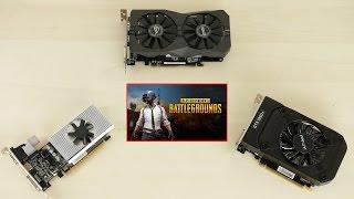 PLAYERUNKNOWN'S BATTLEGROUNDS -- Benchmarks With Budget Graphics Cards