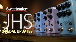 JHS 3 Pedal Updates — Unicorn v2, Emperor v2, and Panther Cub v2