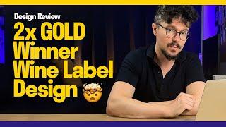 2x Time Gold Winner Wine Label Design (Design Brilliance)