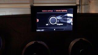 2017 Audi S3 Interior LED Lighting Overview