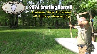 3D Archery 2024 Sterling Harrell Louisiana State Traditional Championship