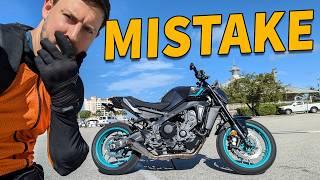 I made a MISTAKE buying the 2024 Yamaha MT09...