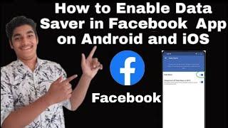 Learn how to save data while using Facebook.