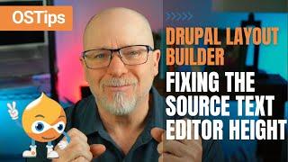 Fixing the Source Editor in Drupal's Layout Builder