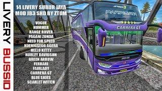 Bussid || Mod JB3 SHD by ZTOM. 14 Livery Subur Jaya.