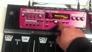 BOSS RC-300: Auto Record Wait