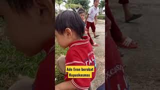 Ade Evan Berobat || Ade Evan Ketemu Kakak SD#Puskesmas Sebakungtka#indonesia