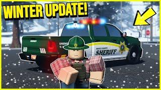 The NEW Maple County WINTER UPDATE is AMAZING! (Roblox)