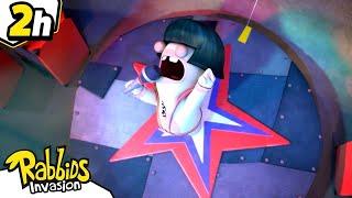 Big Compilation 2H The Rabbids put on a show | RABBIDS INVASION | New episodes | Cartoon for kids