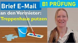 B1 E-Mail schreiben / Brief / Prüfung / 2024 / G.A.S.T. / DTZ / Deutsch lernen / learn German