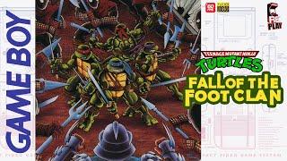 TMNT: Fall of the Foot Clan (GAMEBOY) - Full Gameplay Walkthrough