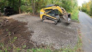 Buying and developing a piece of land - Part 1 : Cutting in a driveway
