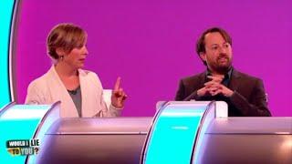 Which WILTY panel member did Mel Giedroyc have a snog with? - Would I Lie to You?