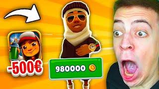 ClashGames KAUFT TEUERSTEN SKIN in SUBWAY SURFERS!  (500€)