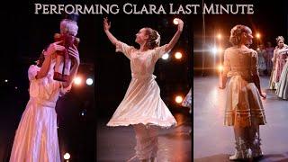 CAST as CLARA in NUTCRACKER Just DAYS Before the SHOW: last-minute dream come true!  #ballet #vlog