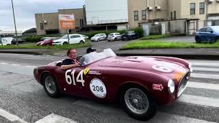 1000 Miglia 2024 in Brescia mit Autoguck in Pratteln und Gewitter in Sirmione