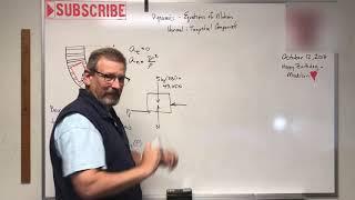 Dynamics: Lesson 18 - Equations of Motion Normal and Tangential Acceleration