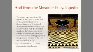 Masonic Symbols: The Mosaic Pavement