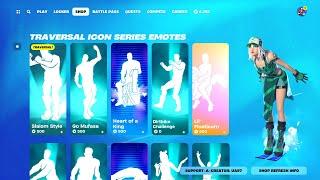 EVERY Icon Series Traversal Emote in Fortnite!