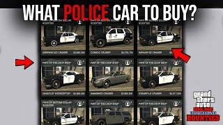 GTA Online POLICE CARS Comparison | Unlock Trade Prices