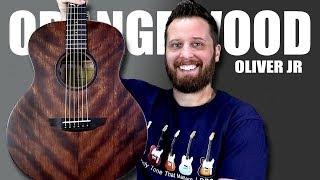 Playing The BEAUTIFUL New Guitar From Orangewood! - The OLIVER JR!