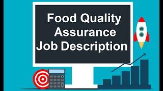 Food Quality Assurance Job Description  ‍‍