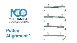 Mechanical Courses Online | Pulley Alignment  part 1