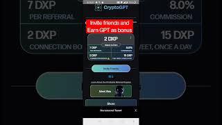 Earn from CryptoGPT